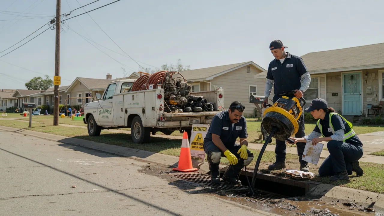 Drain Cleaning in Sandoval, IL near me